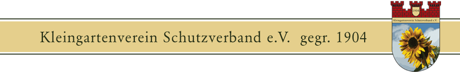 Kleingartenverband Schutzverein e.V.